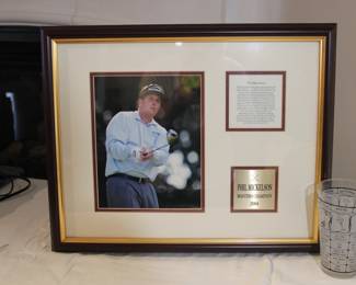 Phil Mickelson Masters Champion 2004