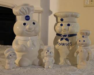Vintage Disney collectible cookie jar; other Pillsbury