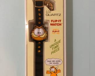Vintage collectible Garfield watch