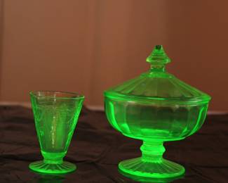 Glowing glass