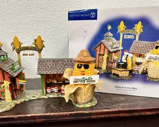 Collectible Department 56 house "Corn Maze"