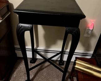 Antique high boy table