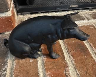Cast Iron Pig Bank
