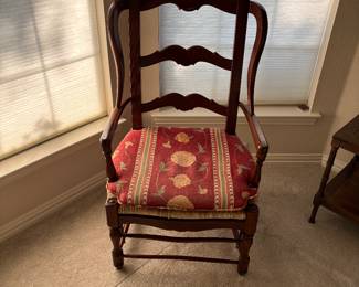 French Wood Wingback