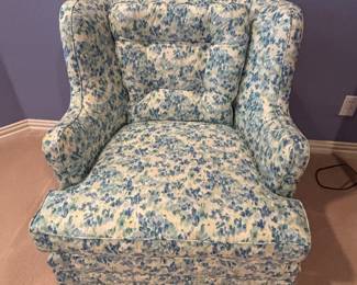 Chair with Extra Fabric Available
