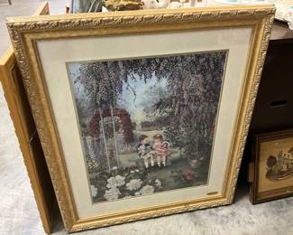 Framed Print " Secret Garden" by Glynda Turley