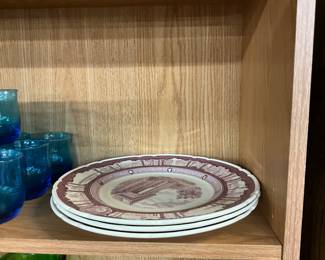 Wedgwood Cornell University Plates