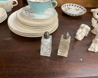 Sterling Silver & Crystal Salt & Pepper Shakers