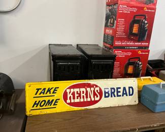 Metal "Kern's Bread" Sign