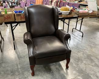 Reclining Queen Anne Style Chair
