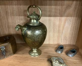 Brass Urn - Brass Ash Trays