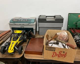 Tackle Box - Radio Controlled Car - Craftsman Compact Carryall Stacking Tray Tool Box
