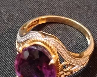 18 kt Gold Ring by Stauer