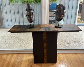 Safavieh half-moon console table