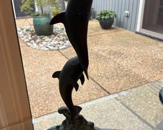 Dolphin Sculpture from Key West