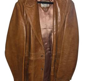 Vintage leather Jacket sz 44