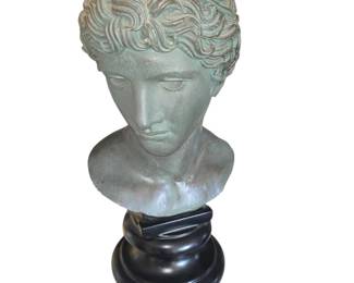 Plaster bust Apollo