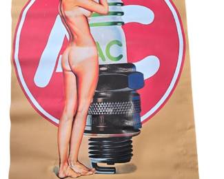 Spark plug vinyl hanger
