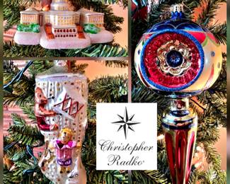 Christopher Radko ornaments