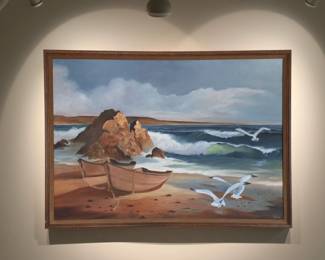 Seascape Acrylic on Canvas bid #23