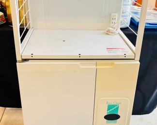 Microwave Stand w/ Rice Storage Bin