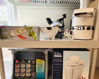 Jack La Lanne Juicer, Ice Cream Maker