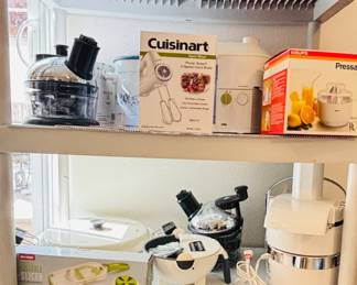 Overview of more kitchen appliances