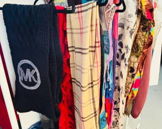 Designer Scarves - Michael Kors, Pashmina, Silk