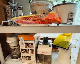 Close-up Kitchen Appliances