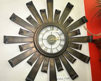 Metal Clock 