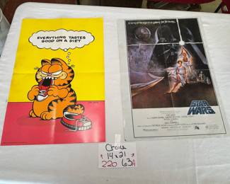 Garfield and Star Wars 
