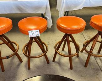 Orange Stools 