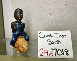 Cast Iron Bank 