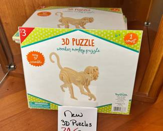 NEW 3d puzzles 