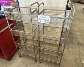 Storage Racks on wheels