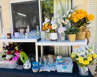 Faux Flowers and Vases  Overview