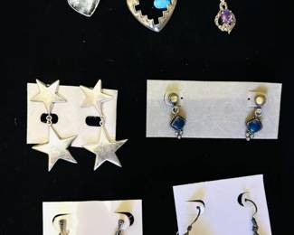Sterling Silver Pendants / Earrings