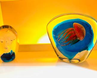 Jellyfish Paperweights