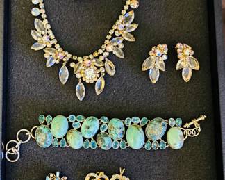 Vintage Jewelry - Turquoise Bracelet (not sterling)