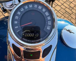 New Harley Davidson Motorcycle 8 miles