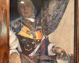 Coin operated fortune teller machine