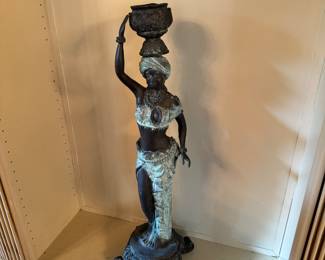 Bronze statue