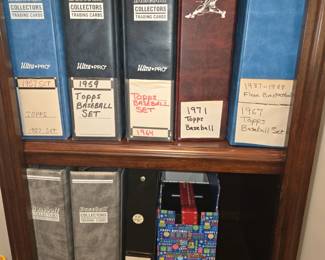 ASSORTED BASEBALL CARD SETS 