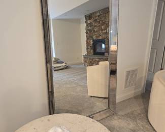 Large mirror 
43 inches wide
78 and a half inches wide 