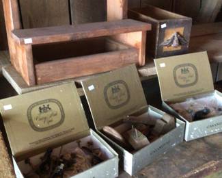 Vintage drawer pulls, wooden knobs etc