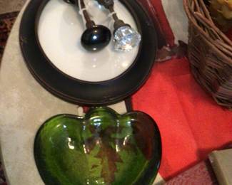 Glass door knobs