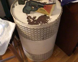 MCM metal dirty clothes hamper