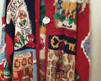 Vintage sweater reading Real Estate , Open house