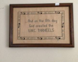 Stitched UNC  Tarheels 