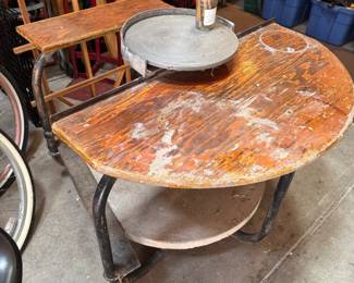 Vintage Potters Kick Wheel